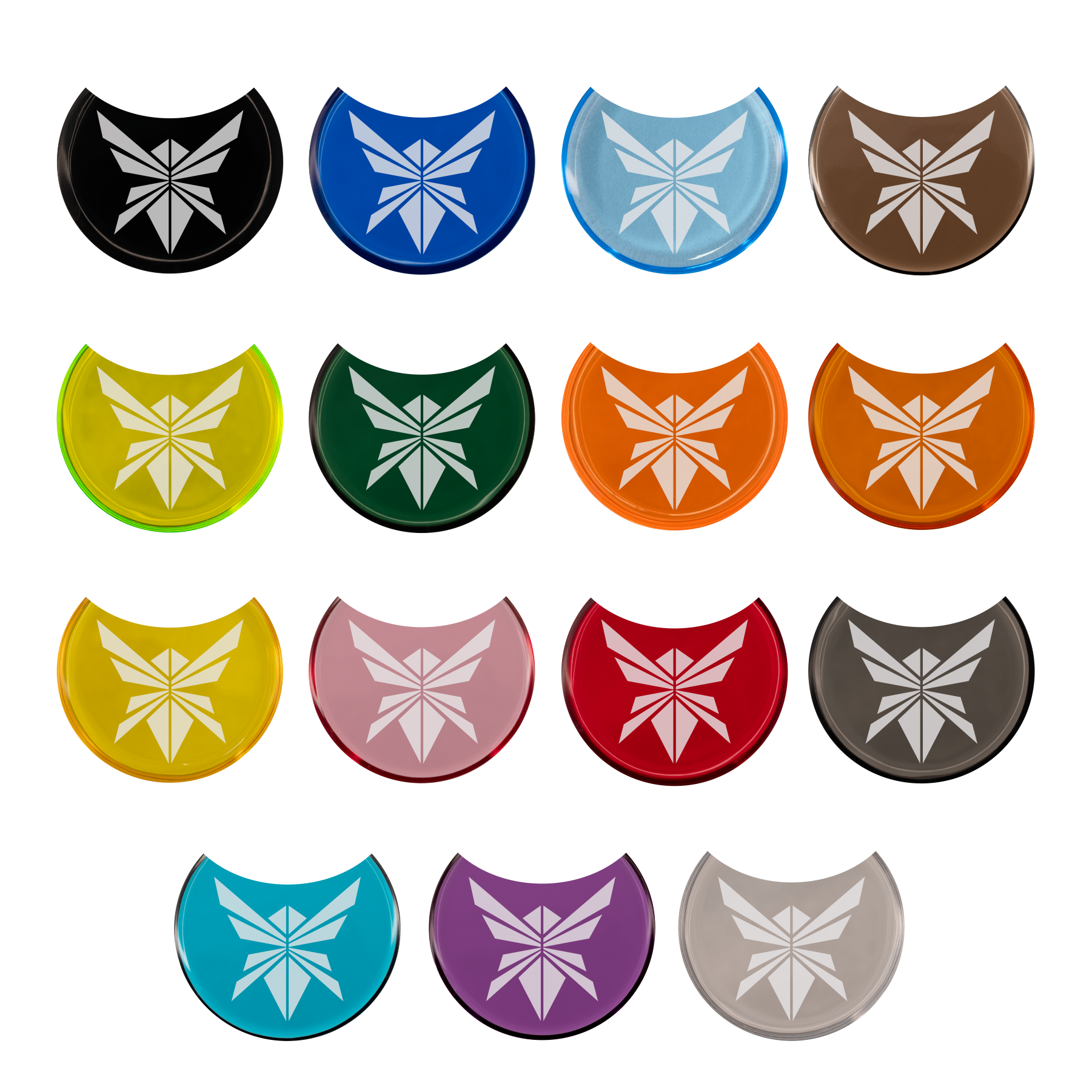 ACRYLIC Golf Ball Markers FireFly