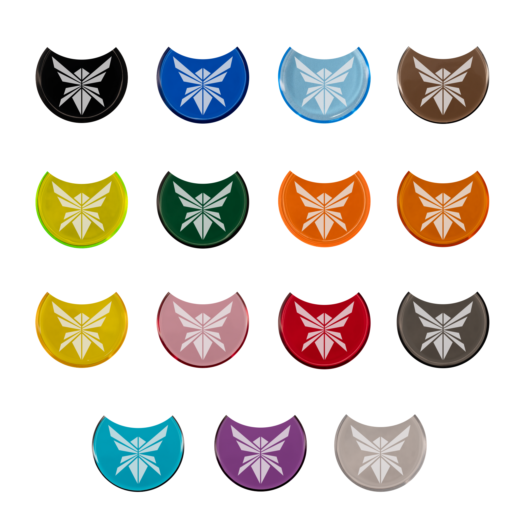 ACRYLIC Golf Ball Markers FireFly