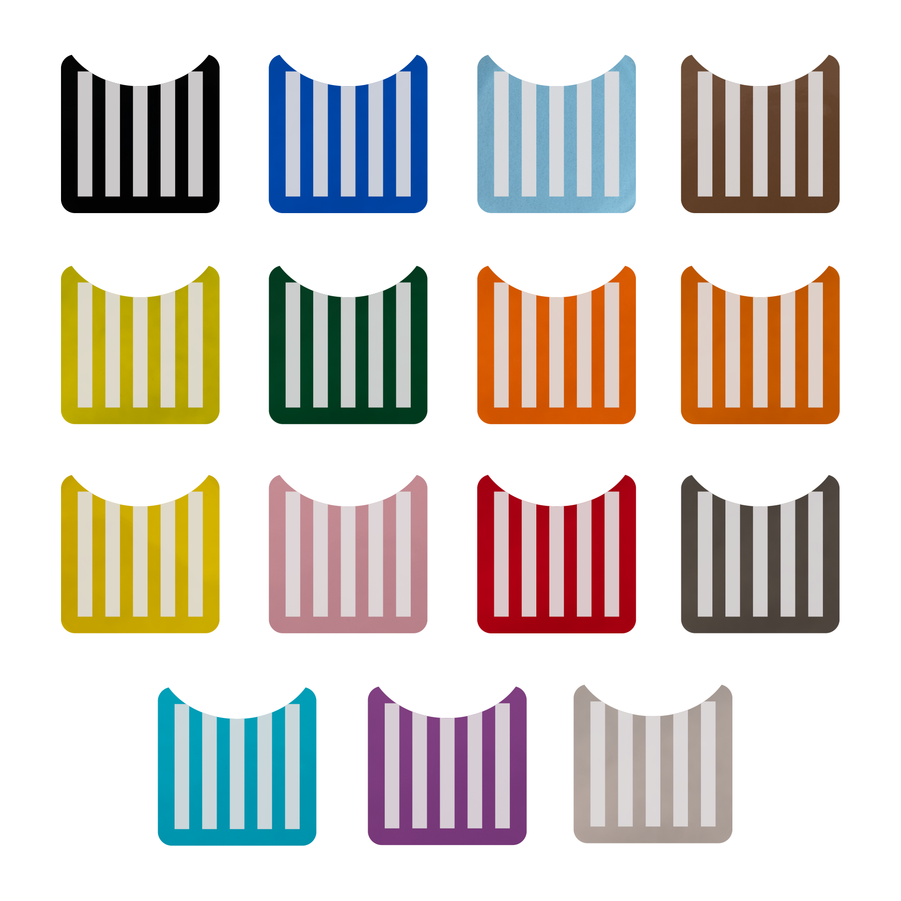 ACRYLIC Golf Ball Markers Atlas