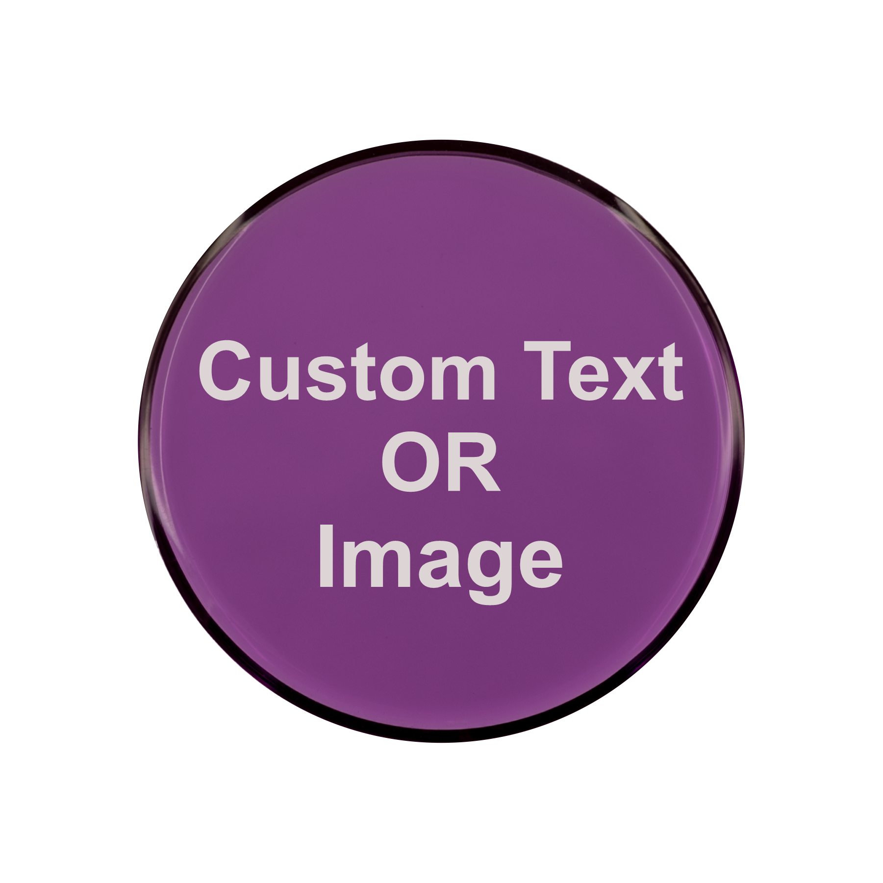 ACRYLIC Golf Ball Markers Custom