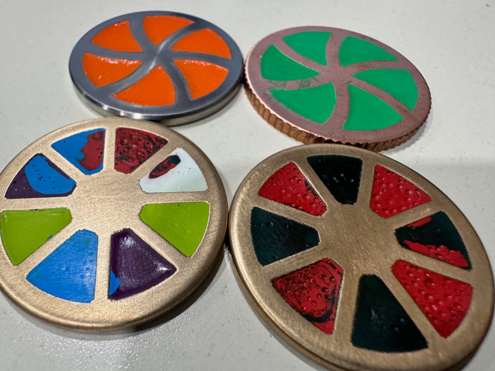 Custom Metal Golf Ball Markers