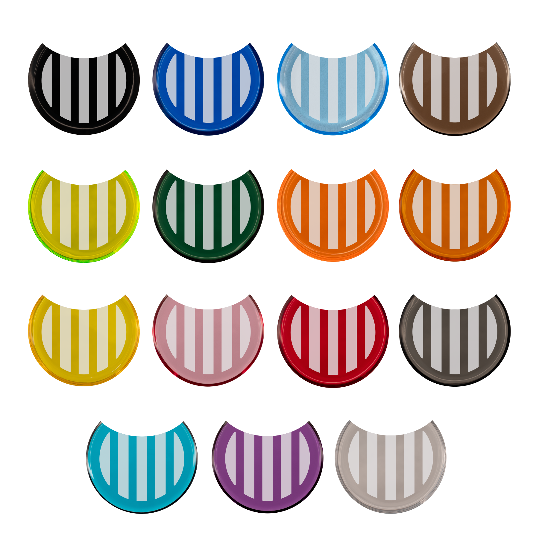 ACRYLIC Golf Ball Markers Atlas