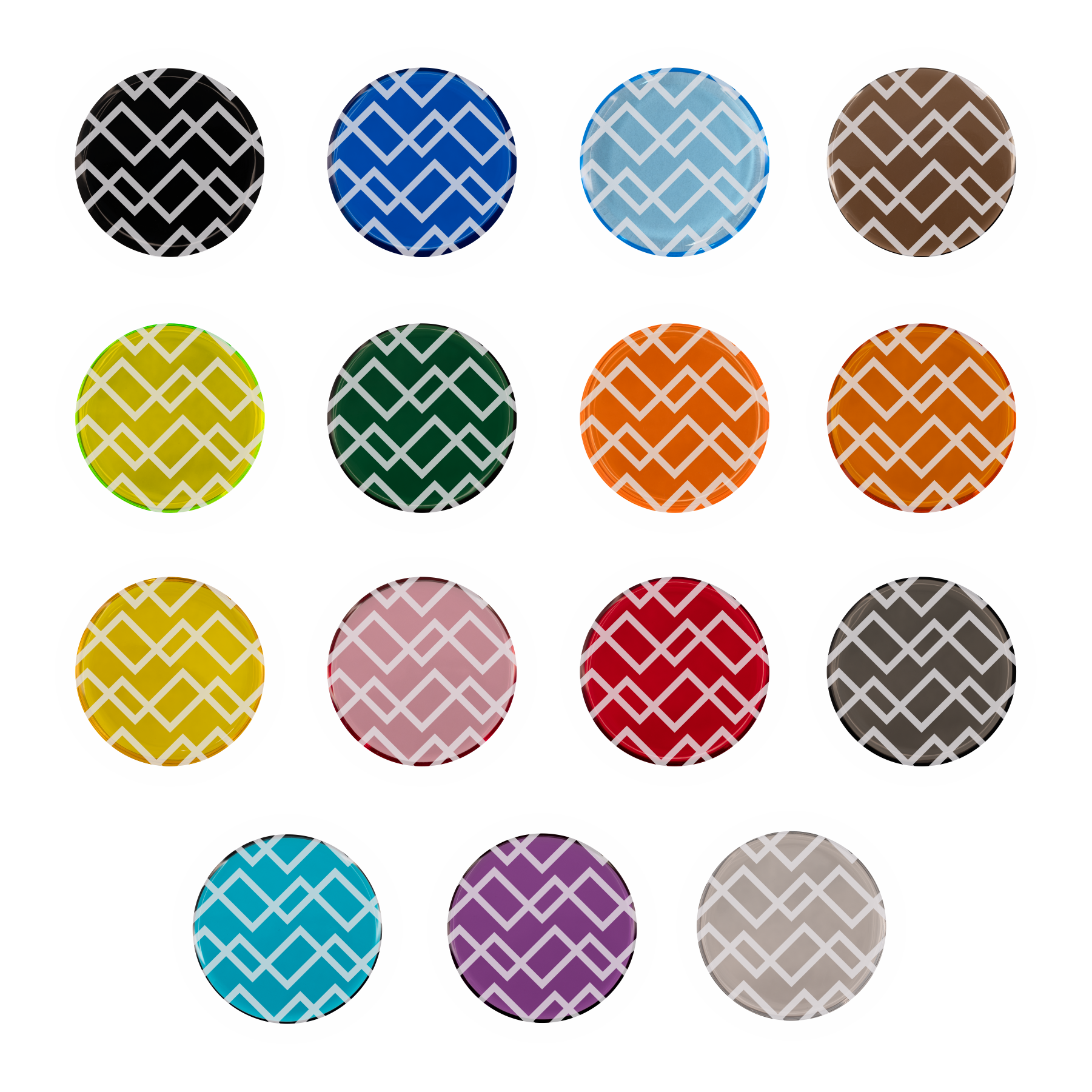 ACRYLIC Golf Ball Markers Aztec