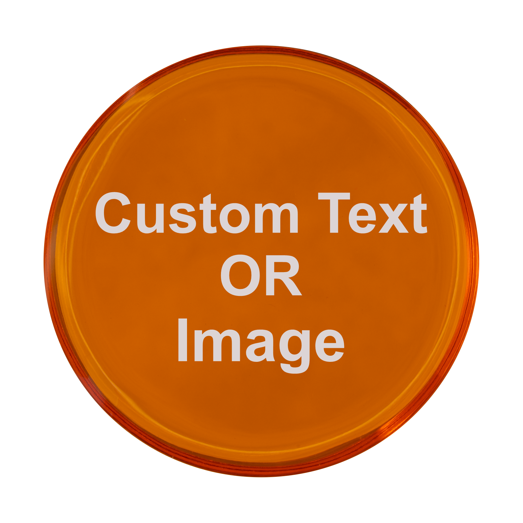 ACRYLIC Golf Ball Markers Custom