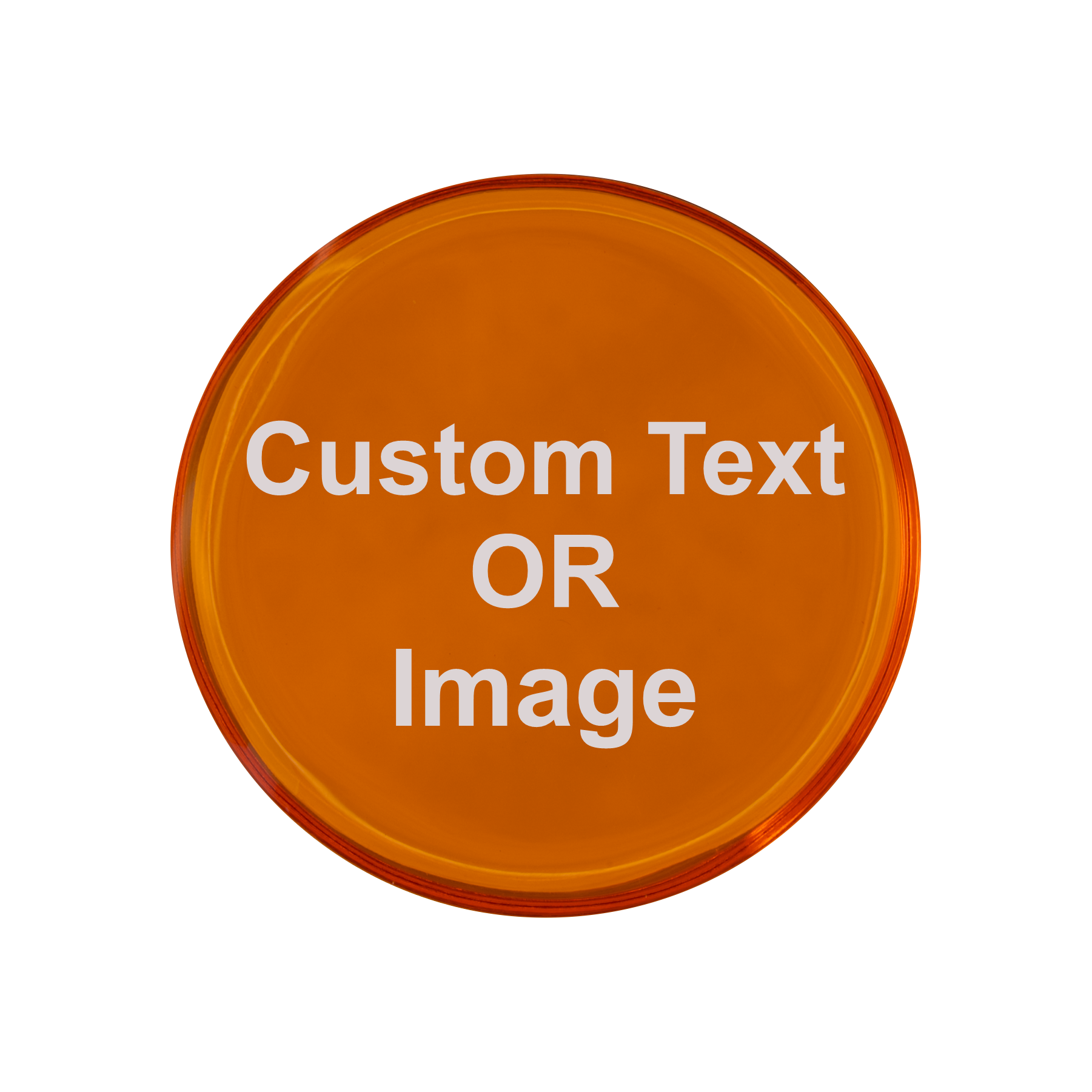 ACRYLIC Golf Ball Markers Custom